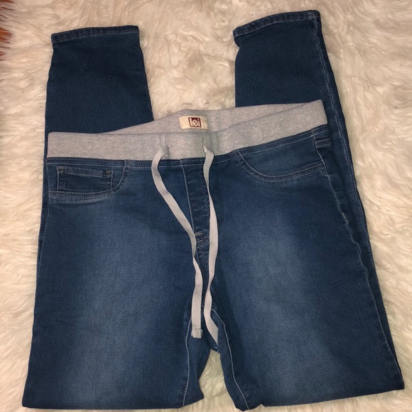 lei drawstring jeans